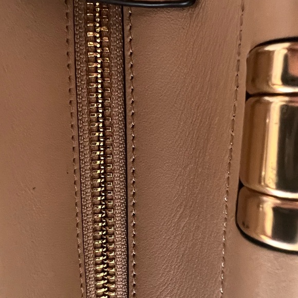 Coach Grace Handbag  NO C1857-26831 Color BEECHWOOD Smoke Free Envirmoment - Picture 7 of 12